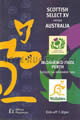 Scottish Districts v Australia 1996 rugby  Programme